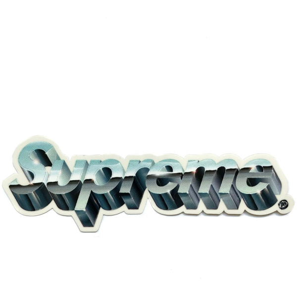Supreme Chrome Logo