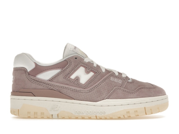 New Balance 550 Lilac Chalk Suede