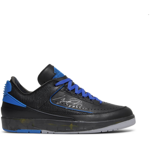 Air Jordan 2 Retro Low SP Off-White Black Blue