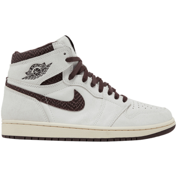 Air Jordan 1 x A Ma Maniére Sail and Burgundy