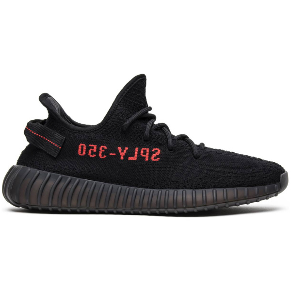 Yeezy Boost 350 v2 Bred Black Red