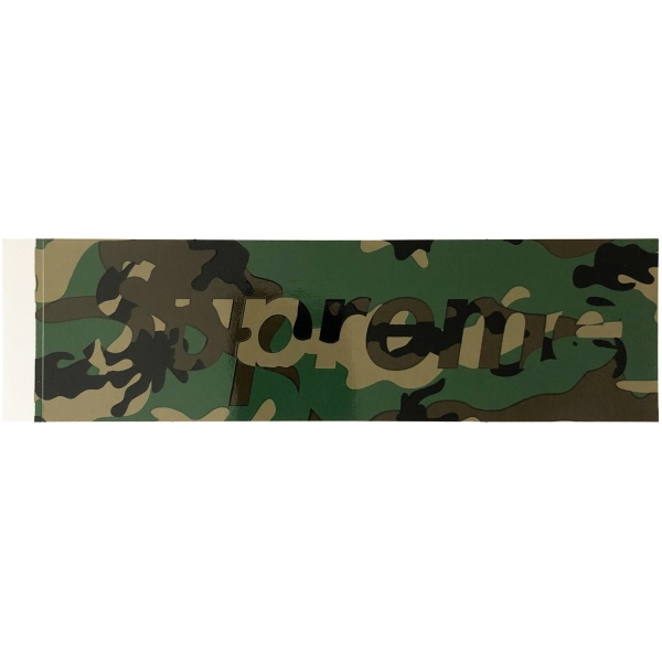 Supreme Green Camo Box Logo