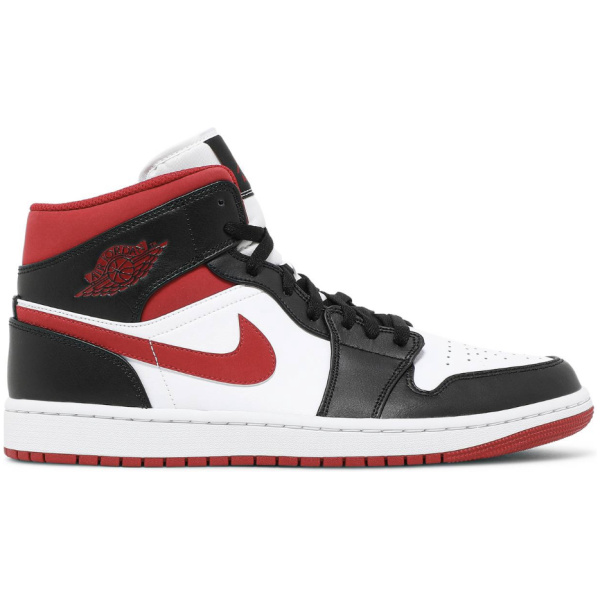 Jordan 1 Mid Gym Red Black White