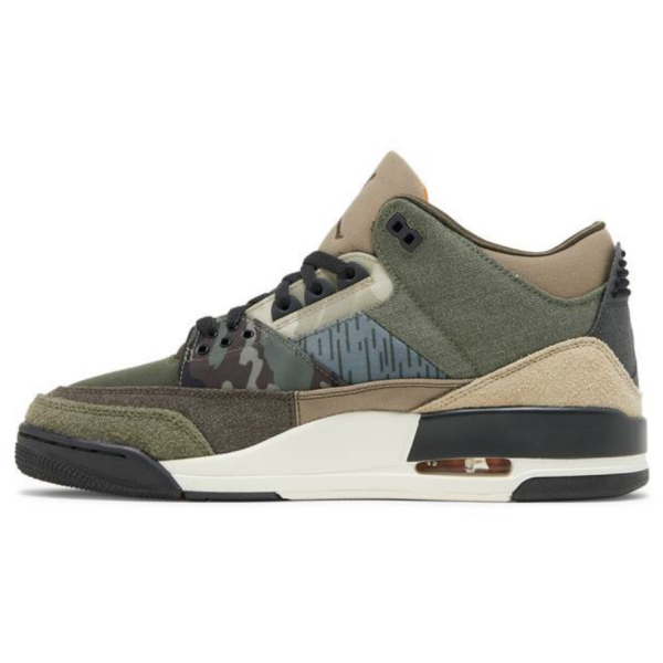 Air Jordan 3 Camo Green Brown