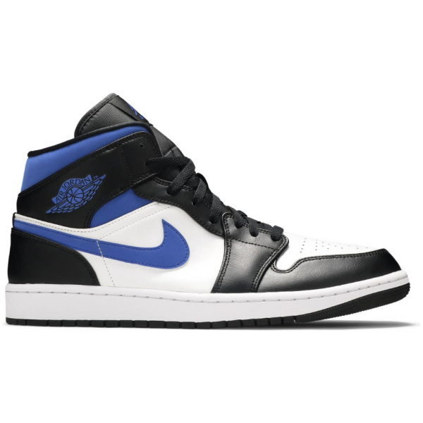 Air Jordan 1 Mid "White Black Royal"