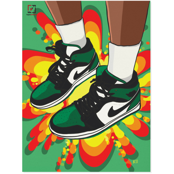 Obraz Jordan 1 “Pine Green”