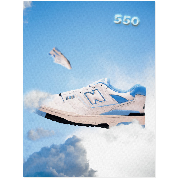 Obraz na płótnie New Balance 550 UNC