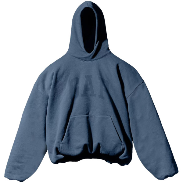 Yeezy x Gap x Balenciaga Dove Hoodie 'Dark Blue"
