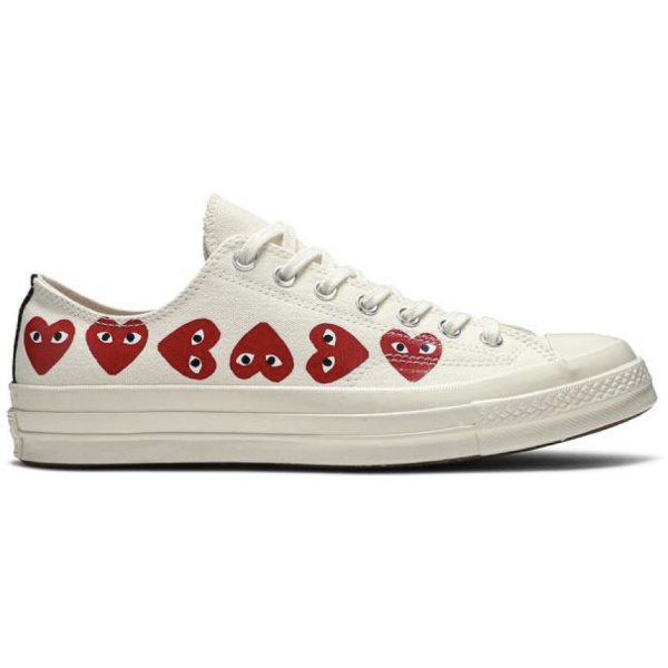 Converse Chuck Taylor All-Star 70 Ox Comme des Garcons Play Multi-Heart White
