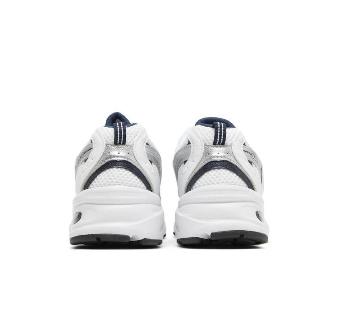 New Balance 530 White Silver Navy