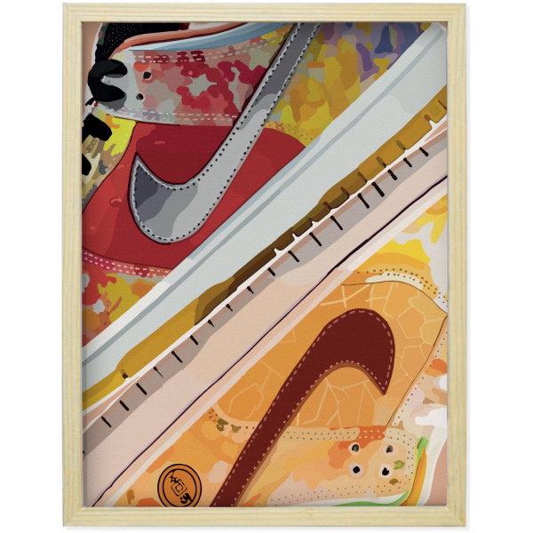 Obraz na płótnie Nike Dunks Lover