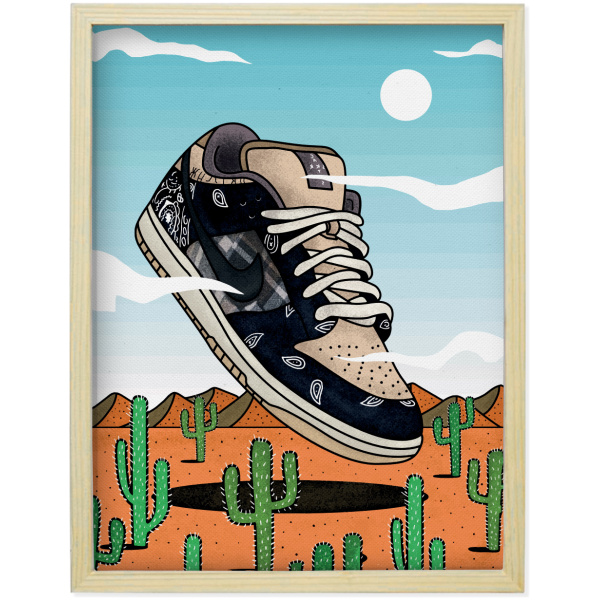 Obraz na płótnie Nike SB Dunk Low Travis Scott