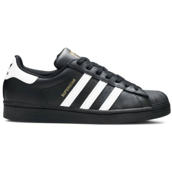 Adidas Superstar Core Black Cloud White Gold