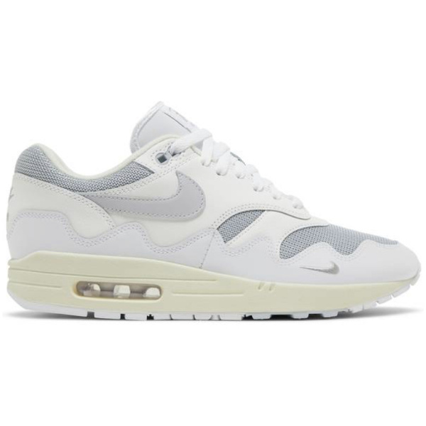 Air Max 1 Patta White Grey