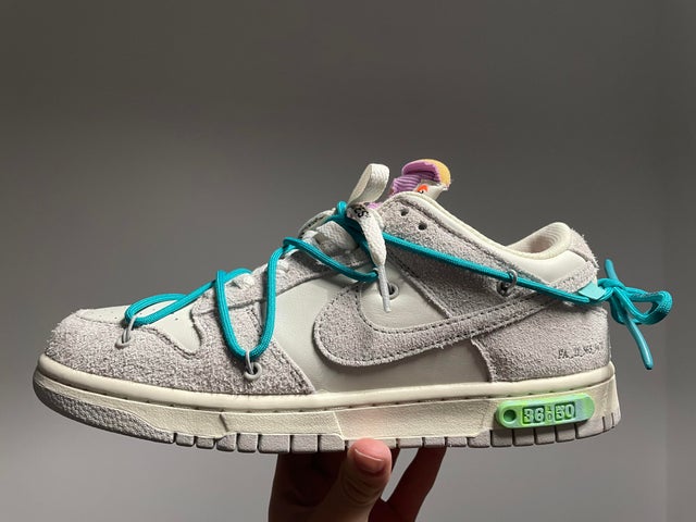 Nike Dunk Low Off White Lot 36: Synonim Stylu i Kolekcjonerskiej Wartości