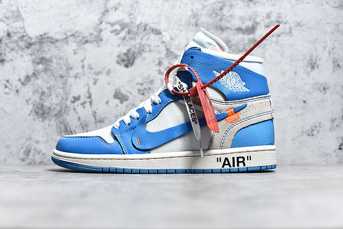 Air Jordan 1 Retro High Off White University Blue: Wieczny Klasyczny
