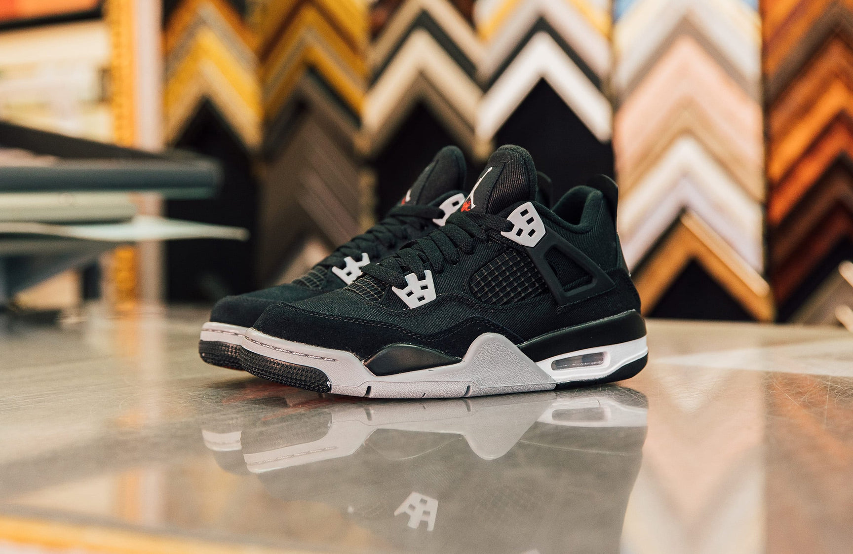 Buty Air Jordan 4 Black Canvas - Klasyczny Styl W Nowoczesnym Wydaniu