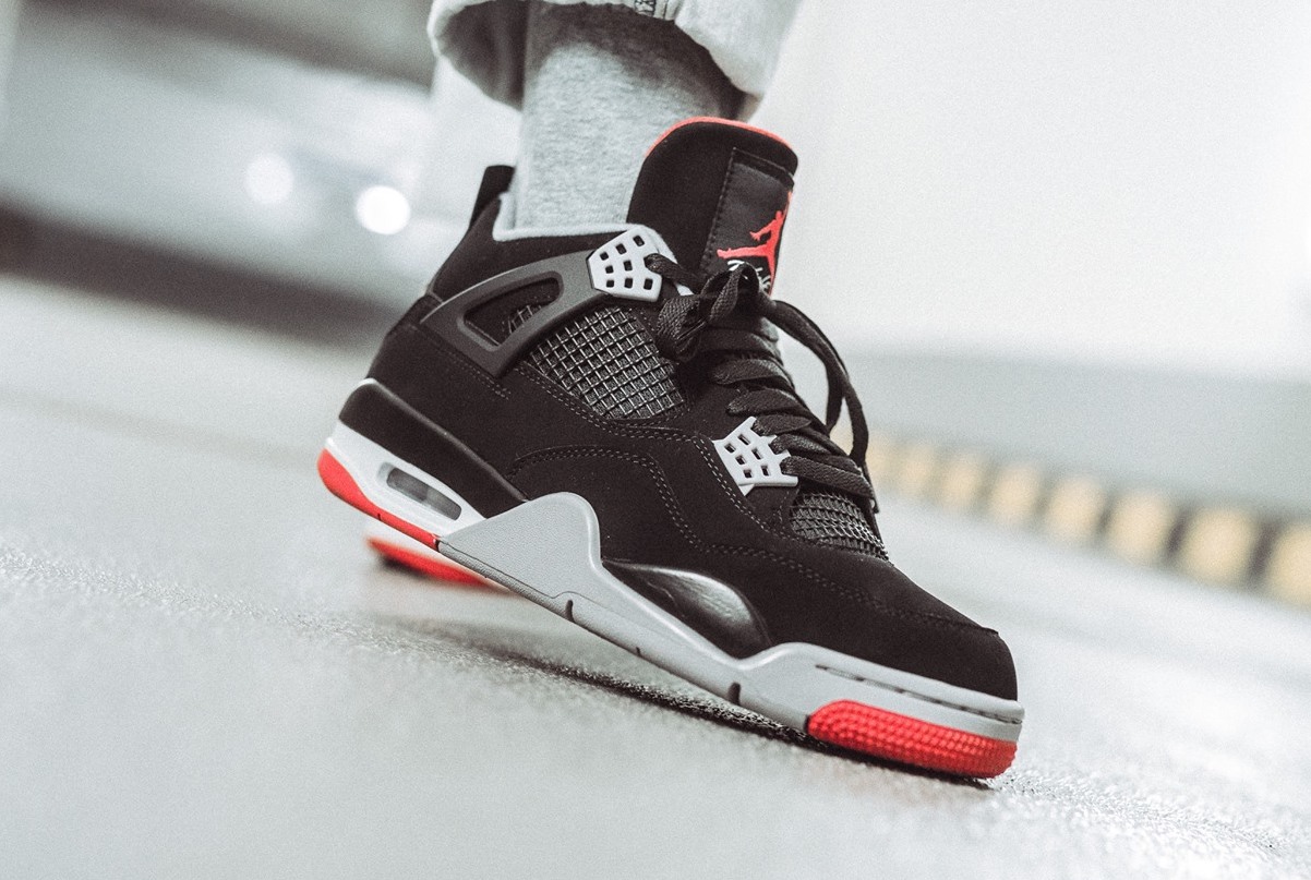 Buty Air Jordan 4 Retro Bred: Klasyczny Styl i Wyjątkowa Historia