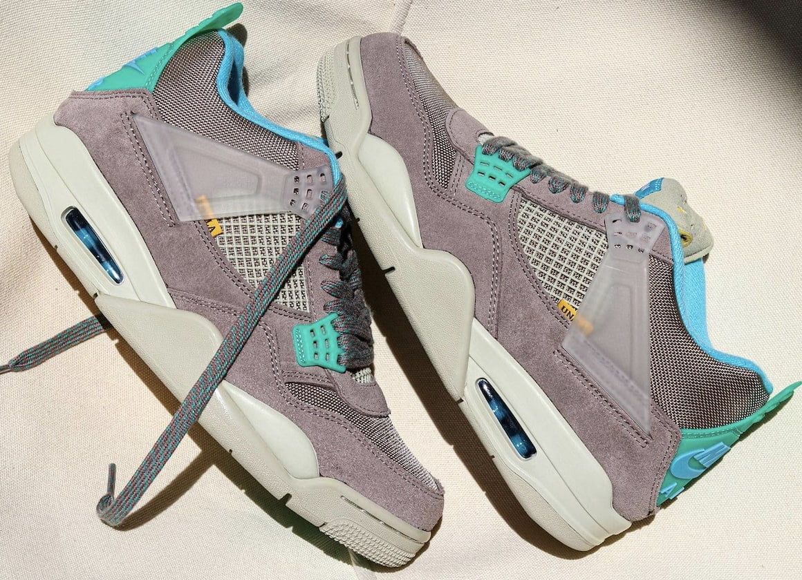 Buty Air Jordan 4 Retro Union Taupe Haze - Elegancja i Klasyka Spotykają Się w Jednym