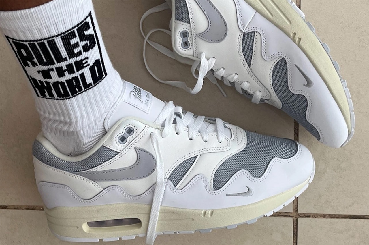 Buty Nike Air Max 1 Patta White Grey: Klasyczny Design i Wyjątkowa Wygoda