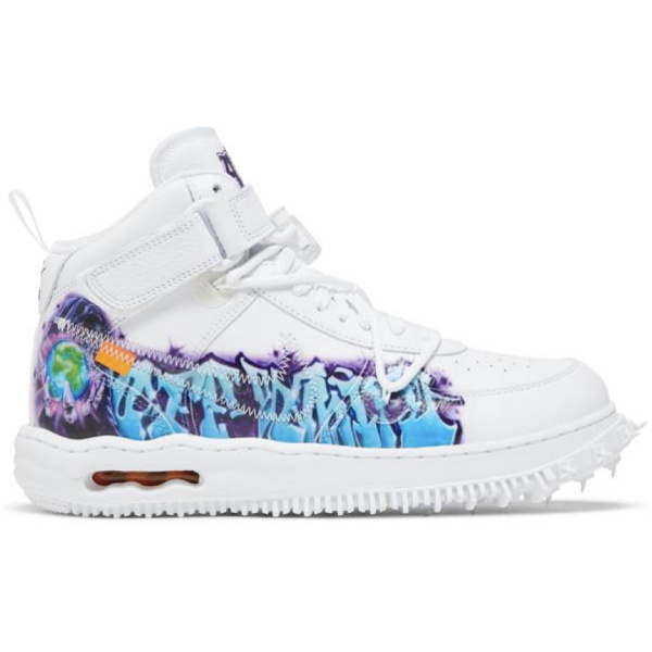 Nike Air Force 1 Mid Off-White Graffiti White
