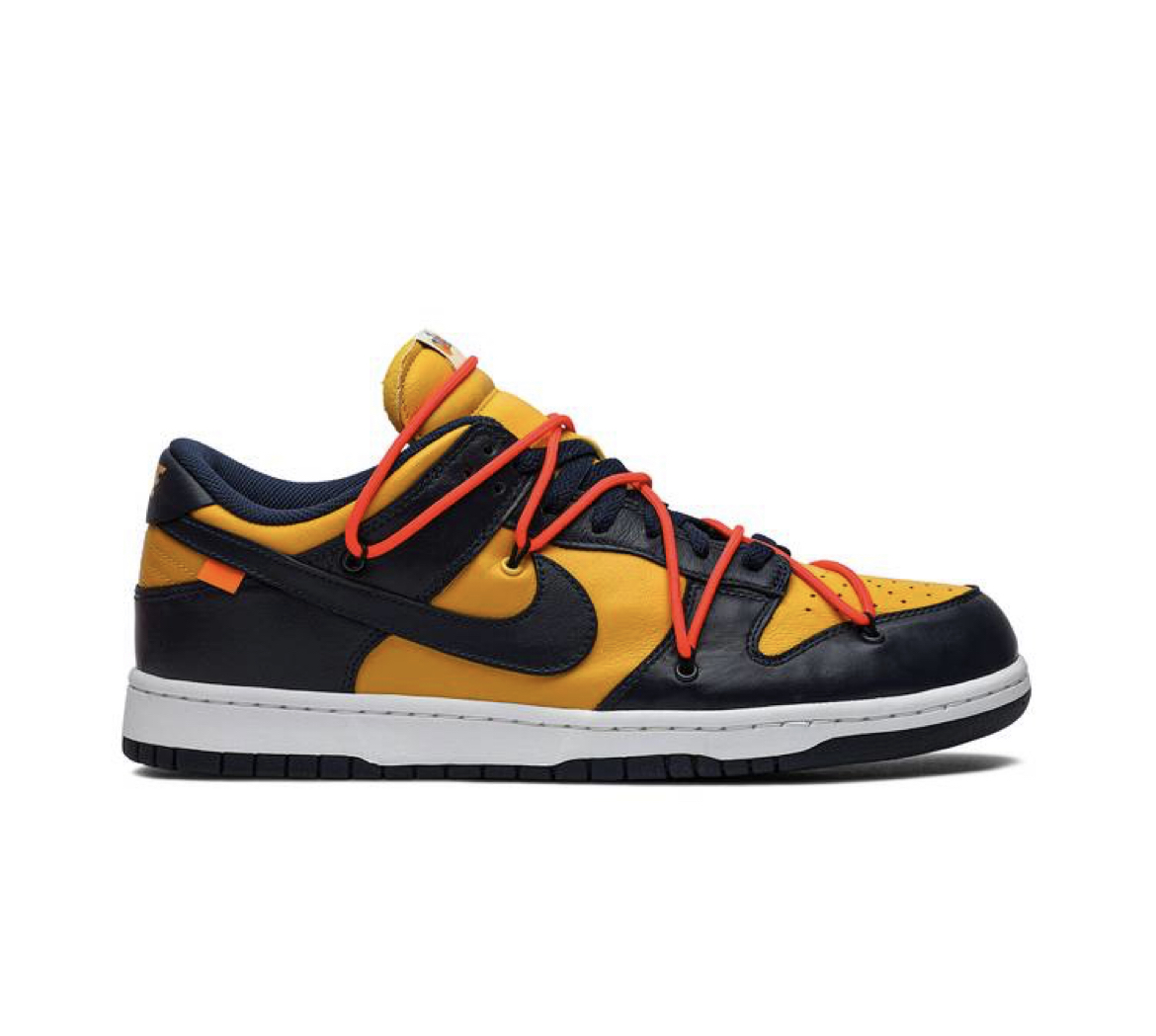 Nike Dunk Low Off-White University Gold
