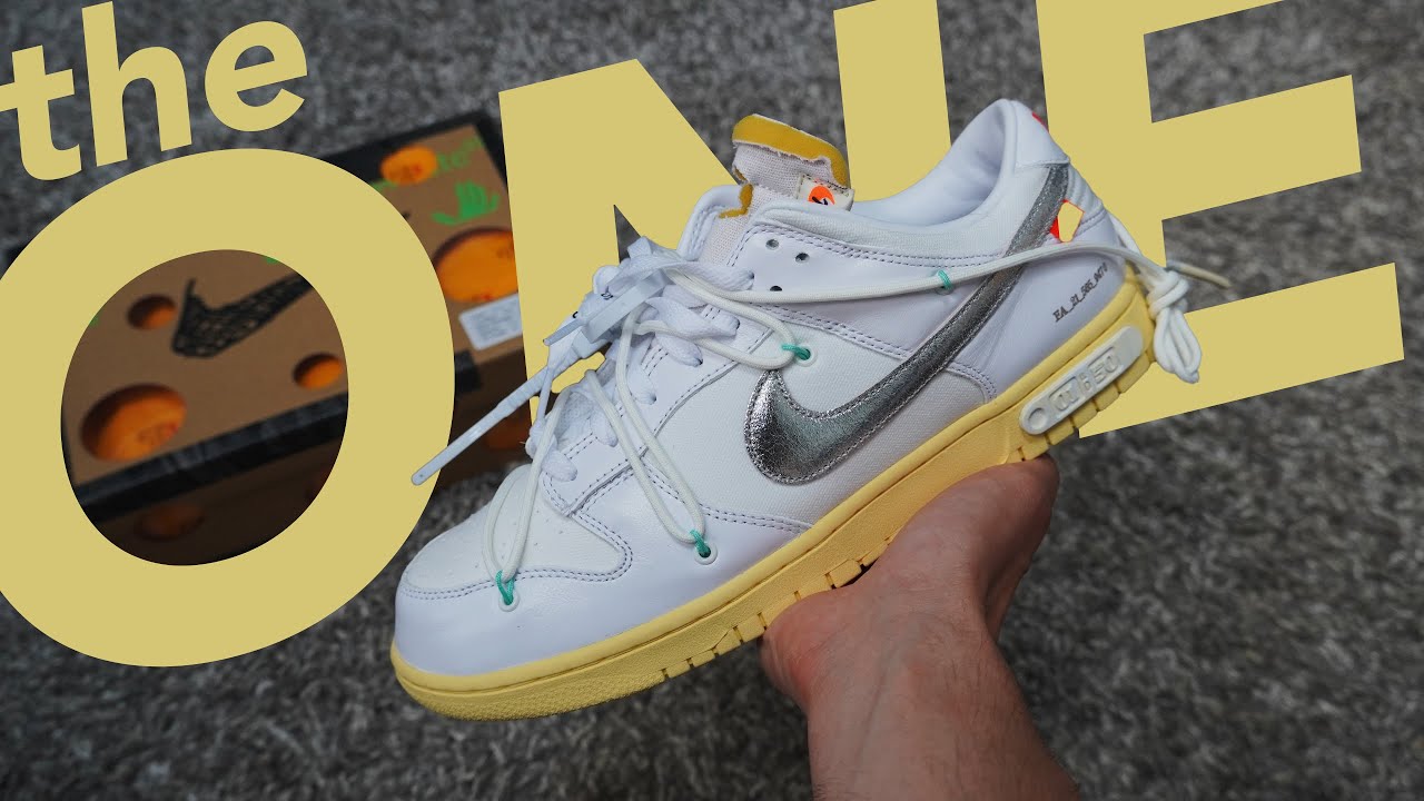 Nike Dunk Low Off White Lot 1 - Rozwinięcie ikonicznych butów