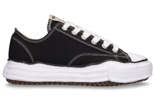 Mihara Yasuhiro Peterson Low OG sole canvas sneakers black