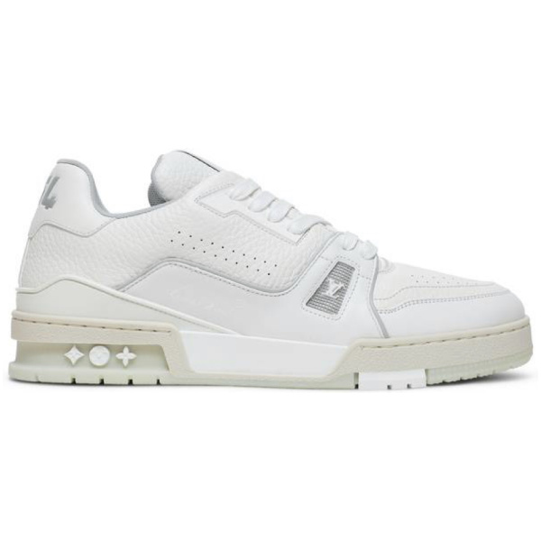 Louis Vuitton LV Trainer White Signature