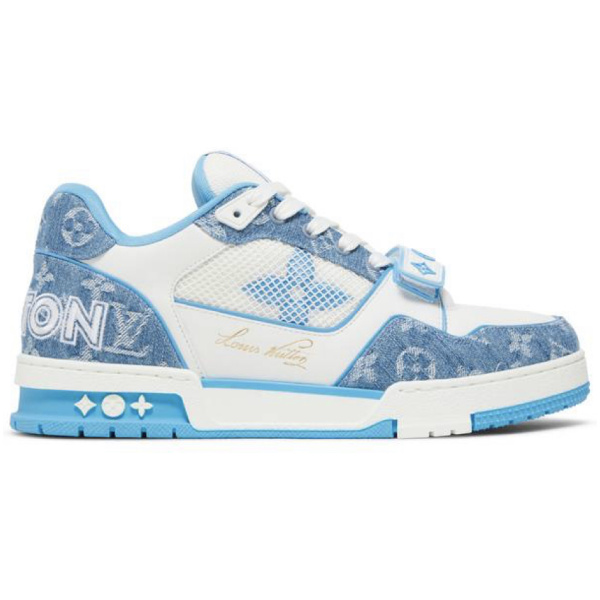 Louis Vuitton LV Trainer Monogram Denim