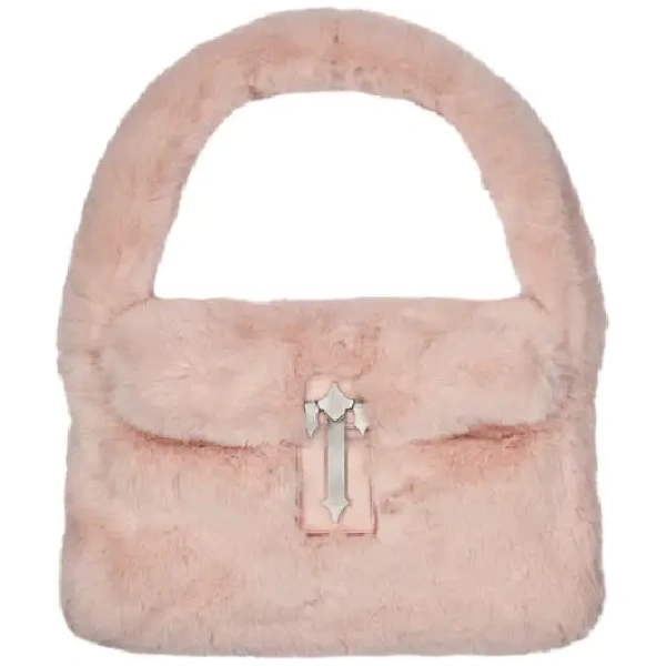 Trapstar Cobra Fur Bag Pink