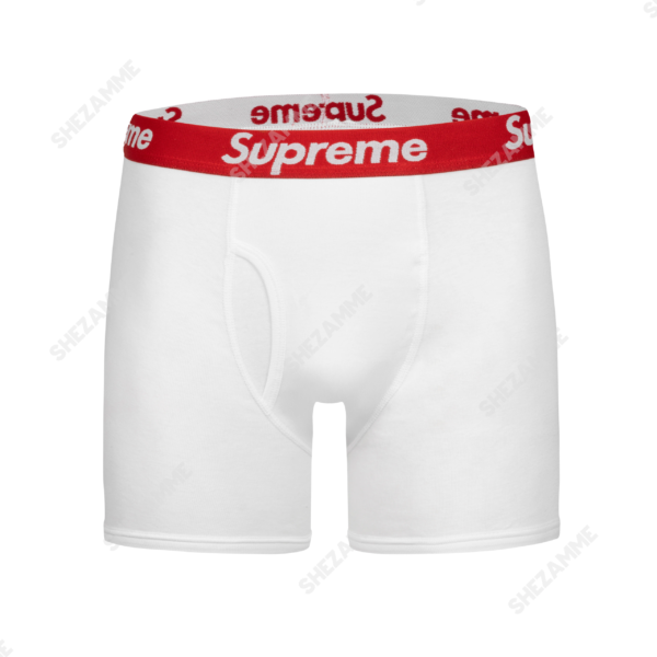 Supreme Bokserki Białe