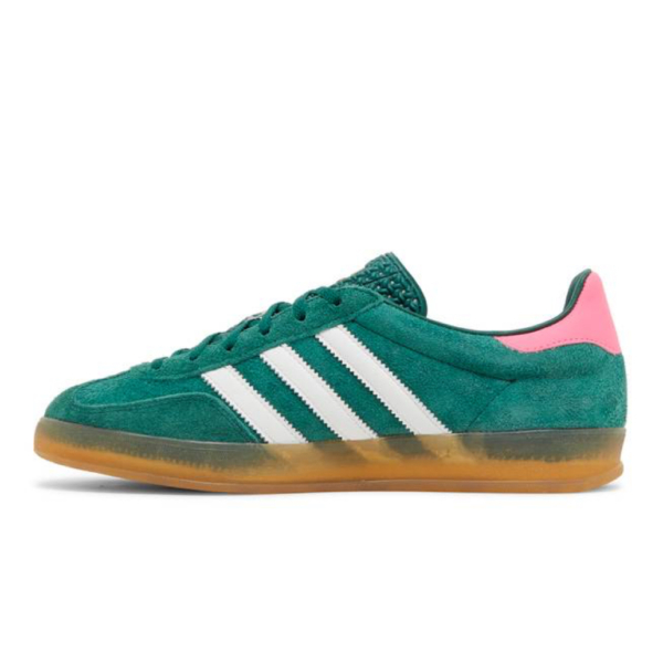 Adidas Gazelle Indoor Collegiate Green Lucid Pink