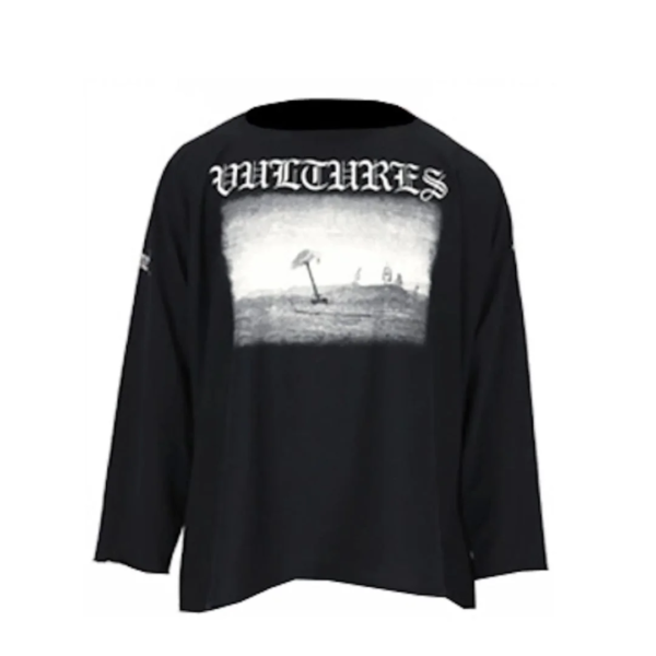 Yeezy Vultures Long Tee Black 1