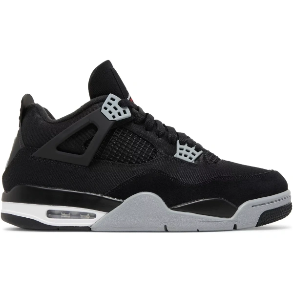 Air Jordan 4 Retro SE Black Canvas