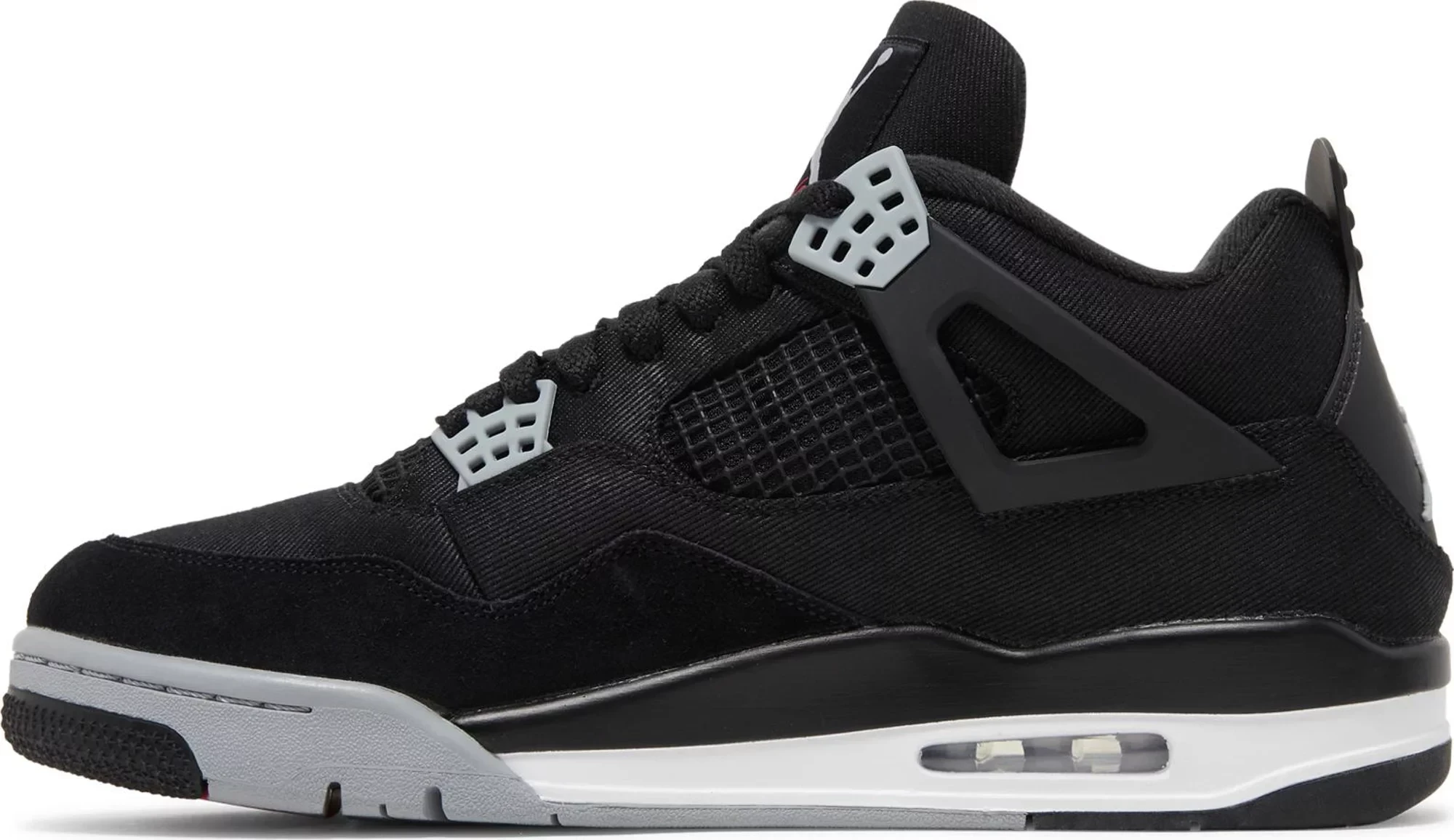 Air Jordan 4 Retro SE Black Canvas - obrazek 2