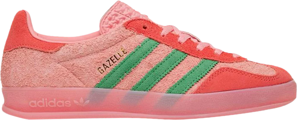 Adidas Gazelle Indoor Semi Pink Spark Preloved Scarlet