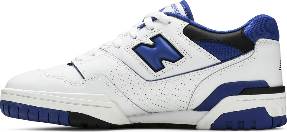 New Balance 550 White Team Royal - obrazek 2