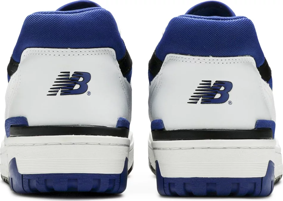 New Balance 550 White Team Royal - obrazek 4