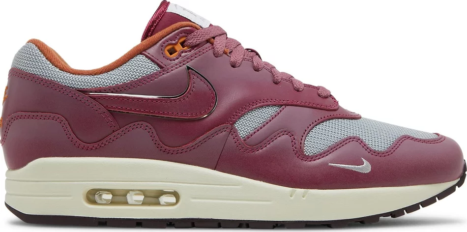 Patta x Air Max 1 Rush Maroon