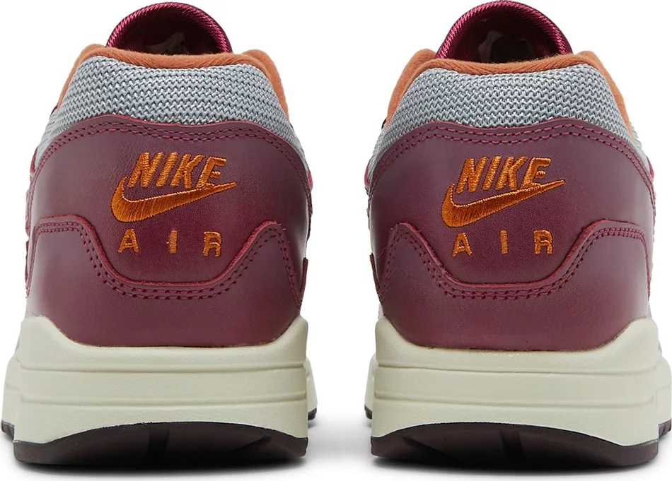 Patta x Air Max 1 Rush Maroon - Image 4