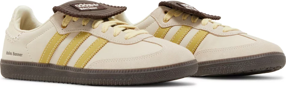 Wales Bonner x Samba Ecru Tint Yellow - obrazek 5