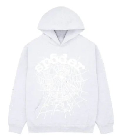 Sp5der OG Web Grey Hoodie