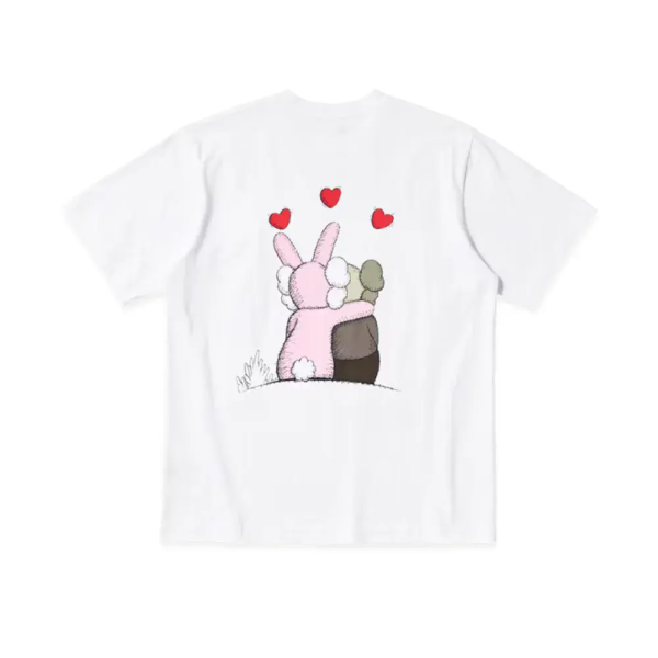 KAWS Uniqlo X Andy Warhol Love Tee White