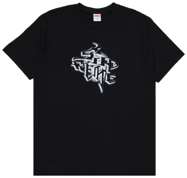Supreme Smoke Tee Black