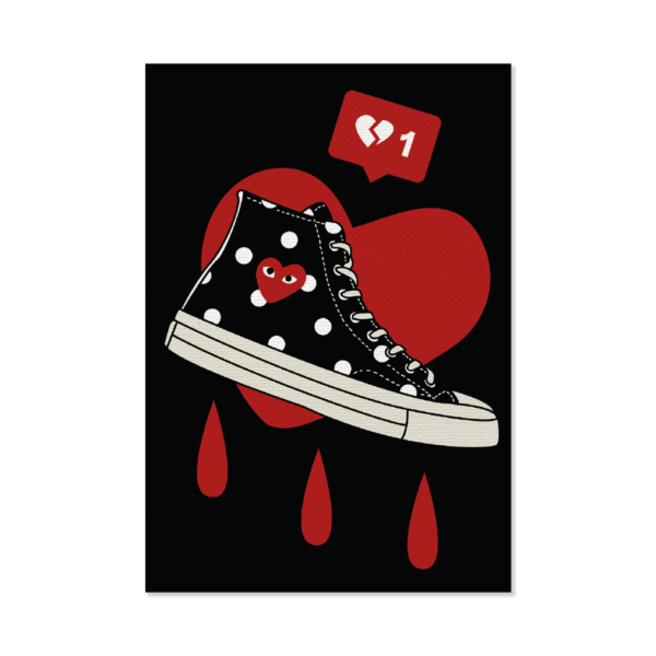 Obraz na płótnie CDG x Converse
