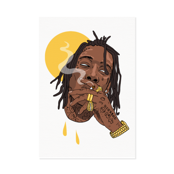Obraz na płótnie Wiz Khalifa
