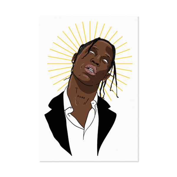 Obraz na płótnie Travis Scott