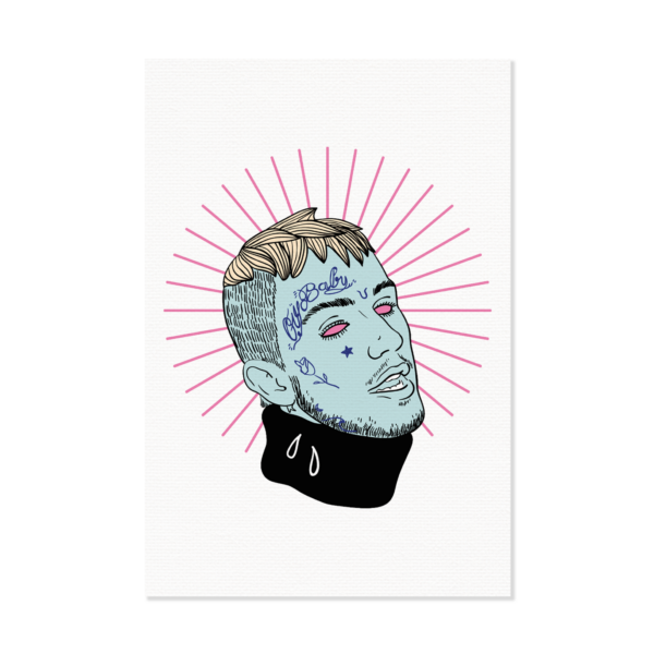 Obraz na płótnie Zombie Lil Peep