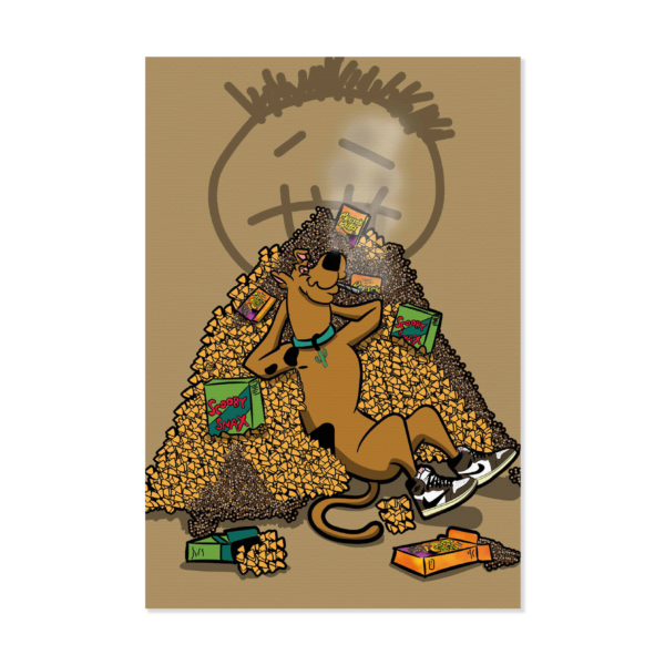 Obraz na płótnie Scooby Doo Streetwear